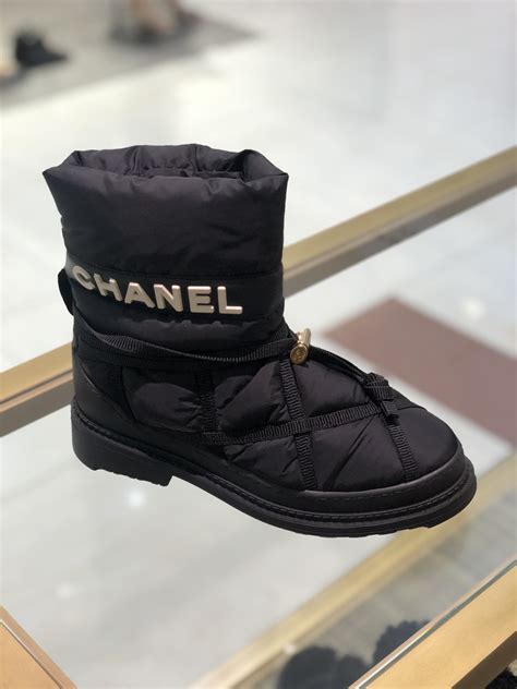 chanel winter boots 2019|Chanel high heel boots.